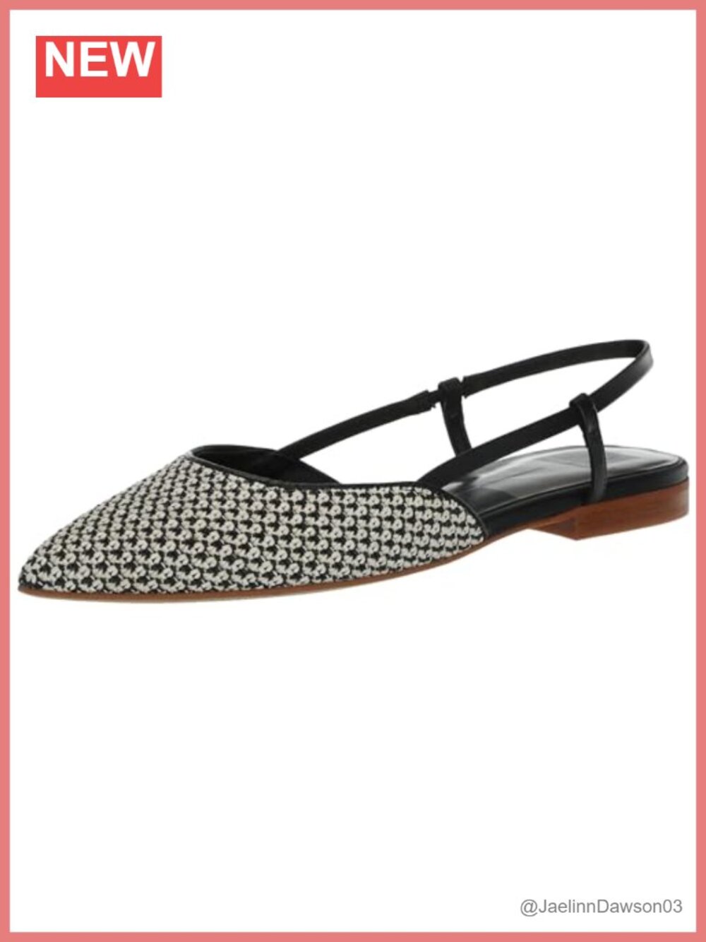 Dolce Vita Narah Women's Raffia Pointed Toe Flat Slingback Loafers